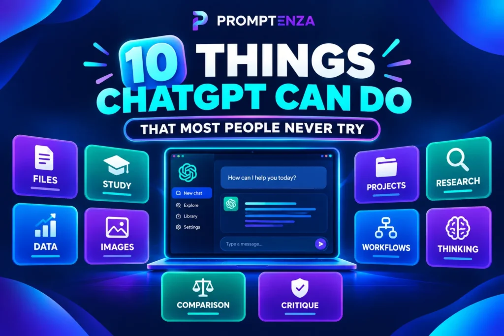 Alt text: 10 things ChatGPT can do that most people never try